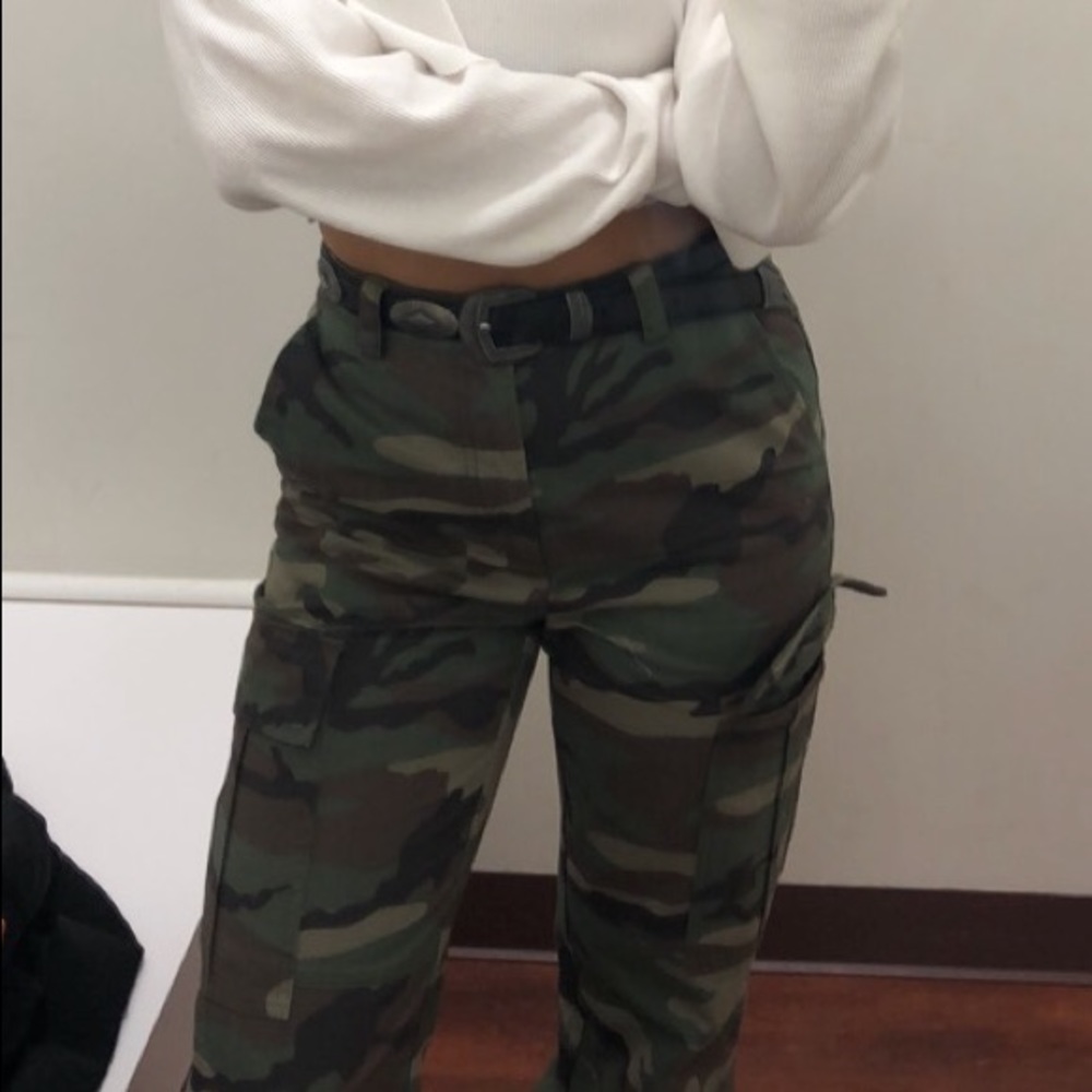 Camo Cargo Joggers